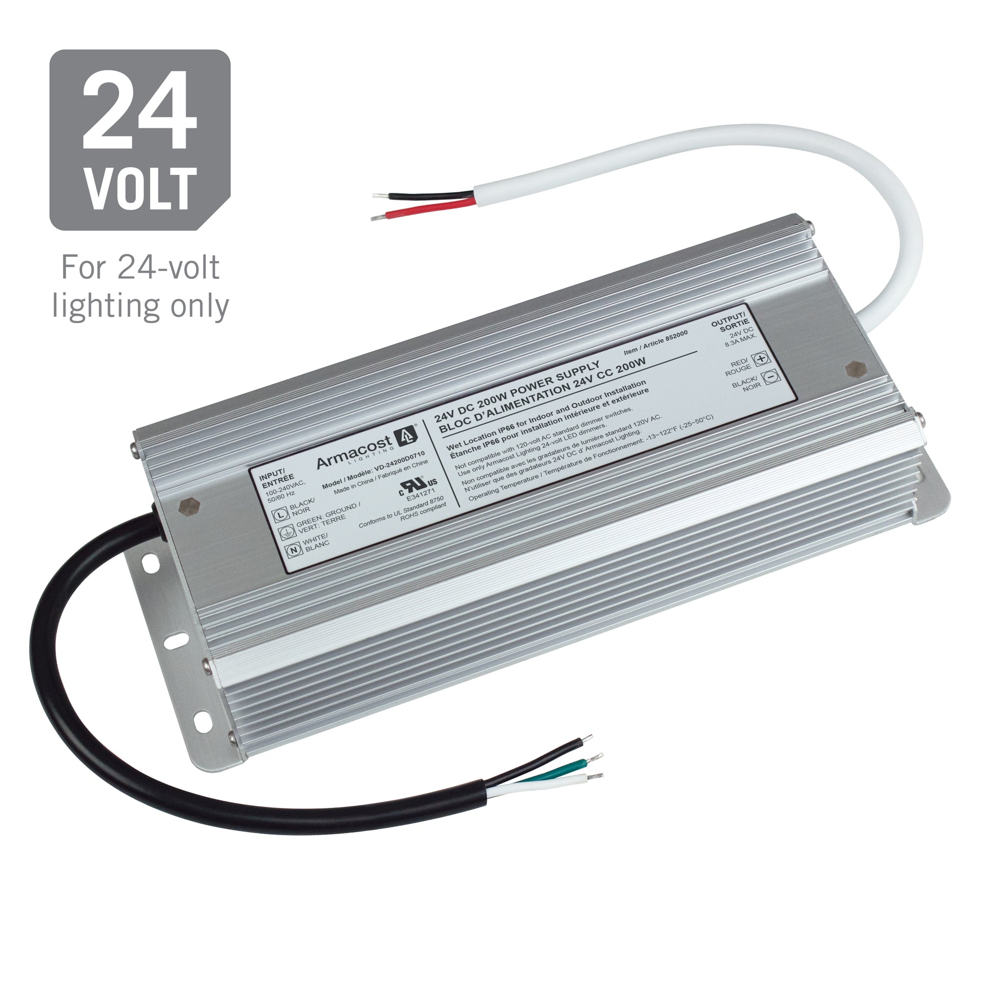 36W 12V Hardwired Value Waterproof LED Driver