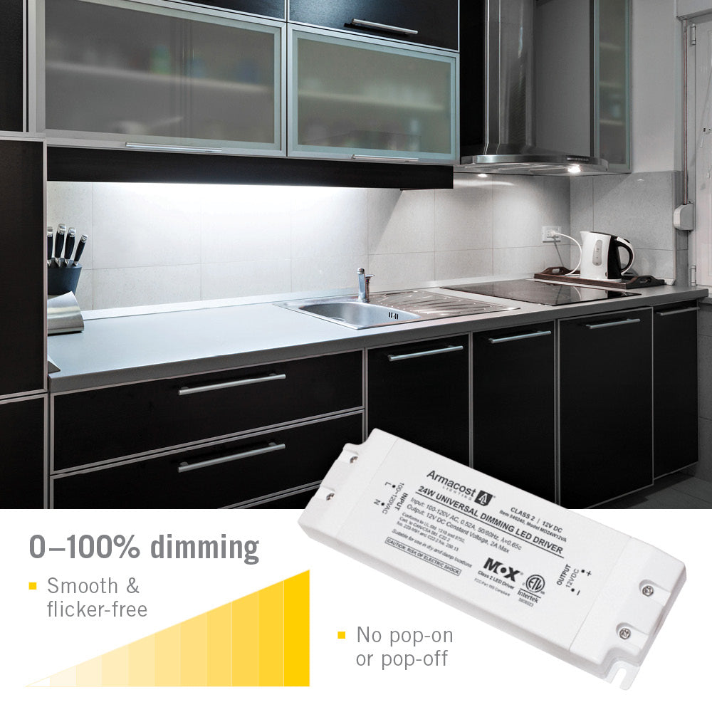 Universal Dimmable LED Driver 12V DC – Armacost Lighting