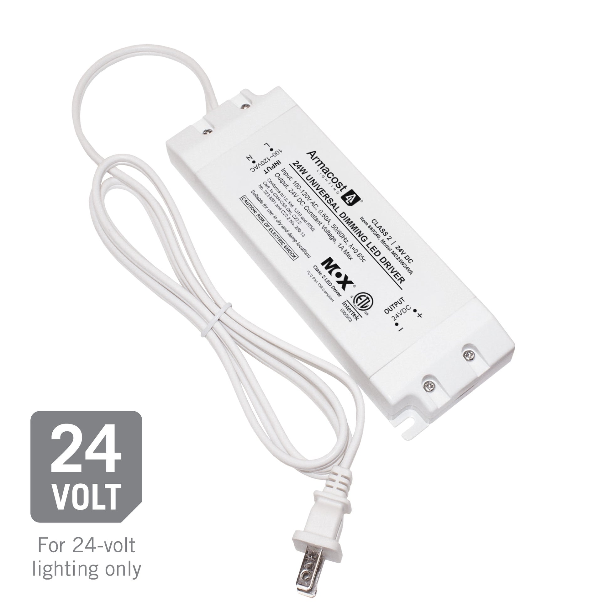 24V Power Supply for Dimmable LED Lights – Armacost Lighting