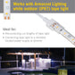 2 Pin LED Strip Light IP67 Outdoor 12 in Wire Lead Connector