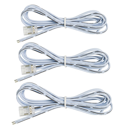 2 Pin LED Strip Light COB 48 in Wire Lead Connector