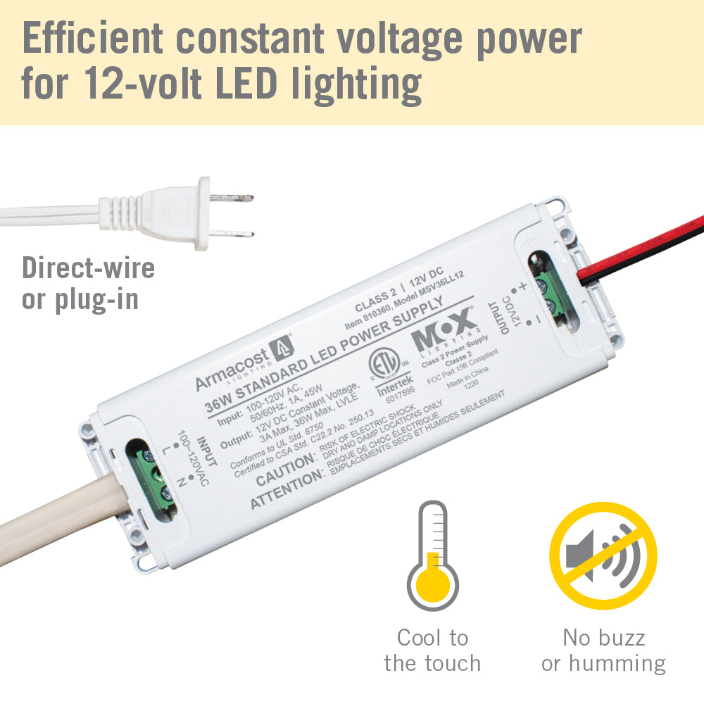 Standard LED Driver 12V DC – Armacost Lighting