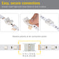 WireGrip 4 Pin RGB LED Strip Light Tape to Tape Splice Connector