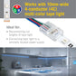 4 Pin LED Strip Light RGB Wire to Tape Connector