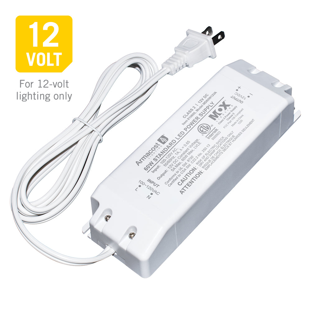 Transformateur LED 10W 12 Volts DC.  Boutique Officielle Miidex Lighting®