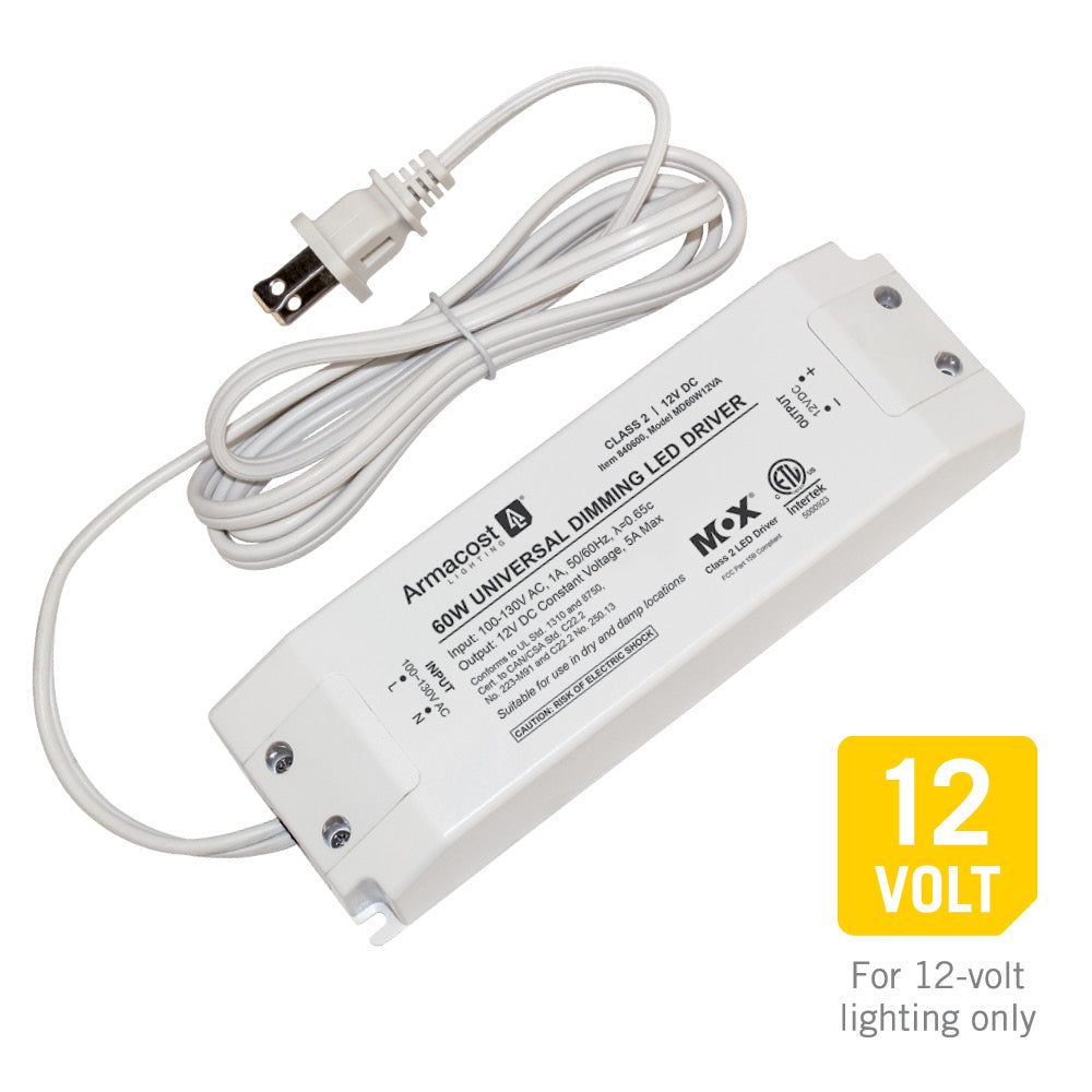 deformation hjælpeløshed Tyr Universal Dimmable LED Driver 12V DC – Armacost Lighting