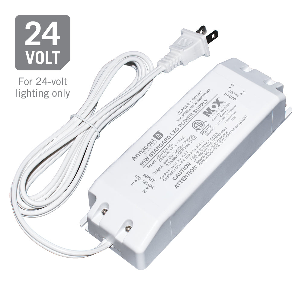 Standard 24V Driver for LED Lights – Armacost Lighting