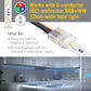 SureLock Pro 6 Pin RGB+WW LED Strip Light Tape to Wire Connector