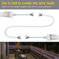 5 Pin RGBW IP67 LED Strip Light 6 in Tape to Tape Connector