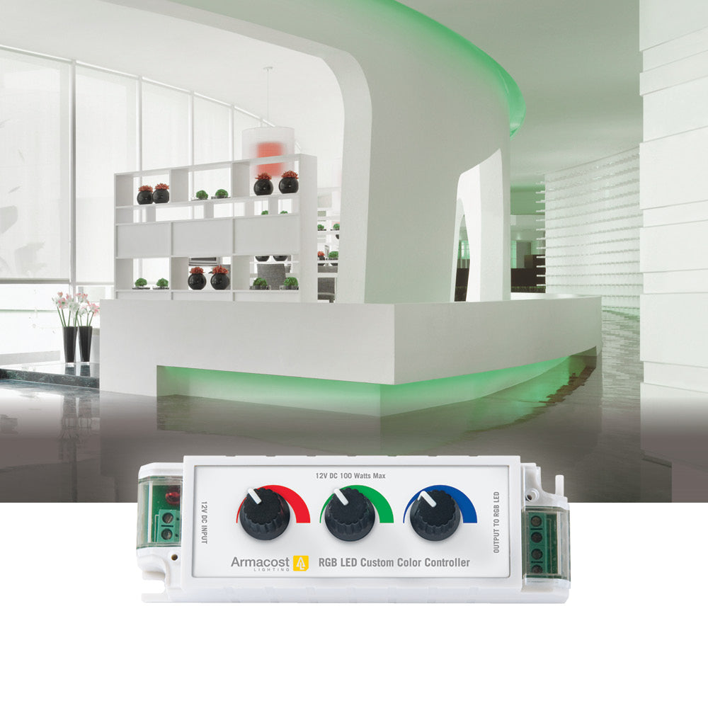 Custom Color RGB LED Strip Light Controller