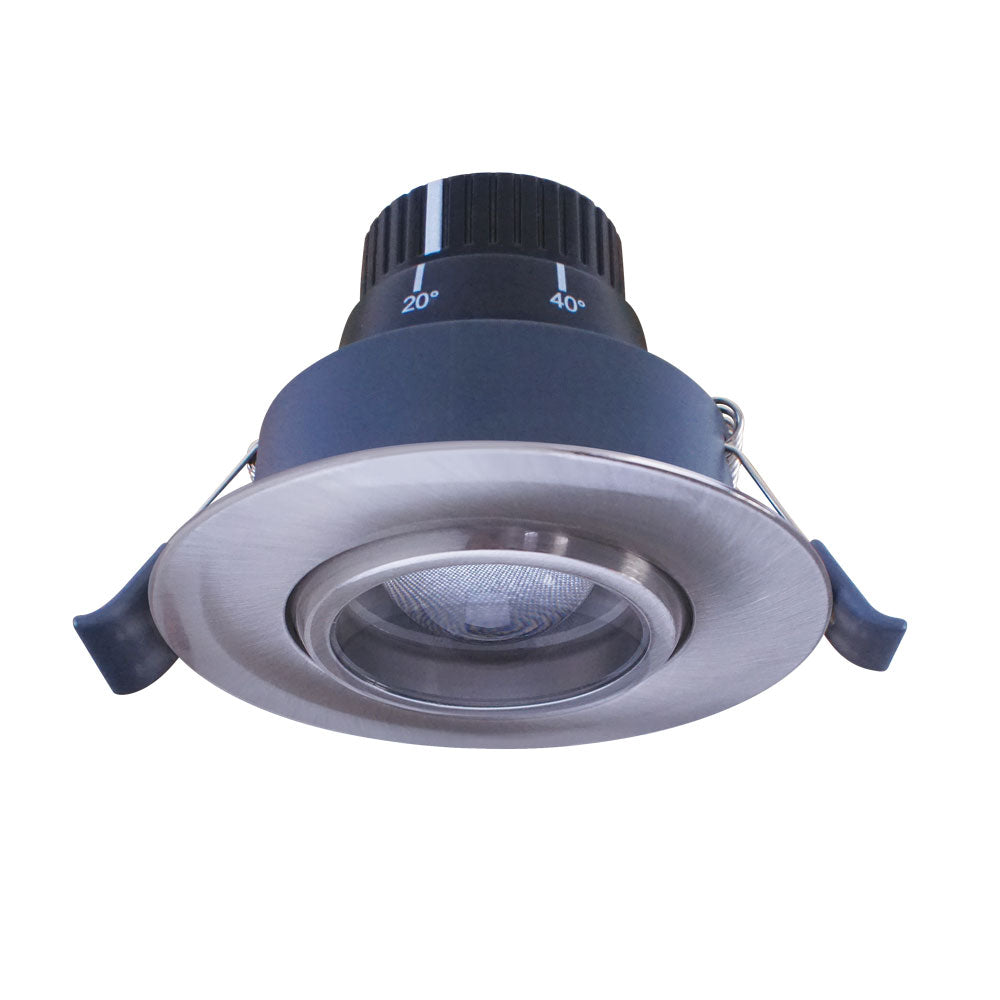 Gimbal Dimmable Under Cabinet LED Recessed Puck Light