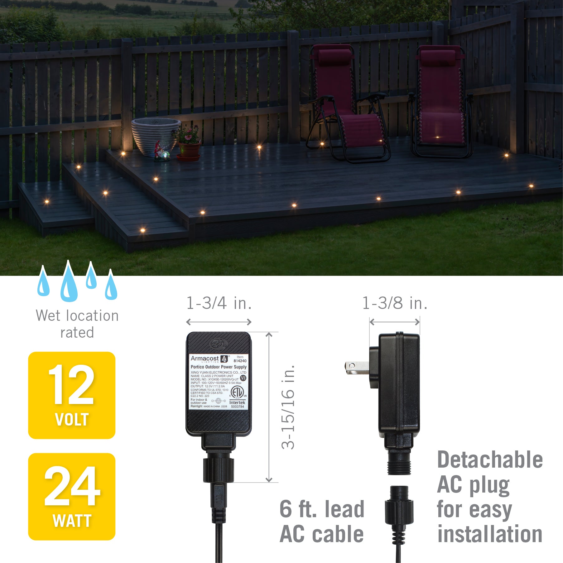 Standard LED Driver 12V DC – Armacost Lighting