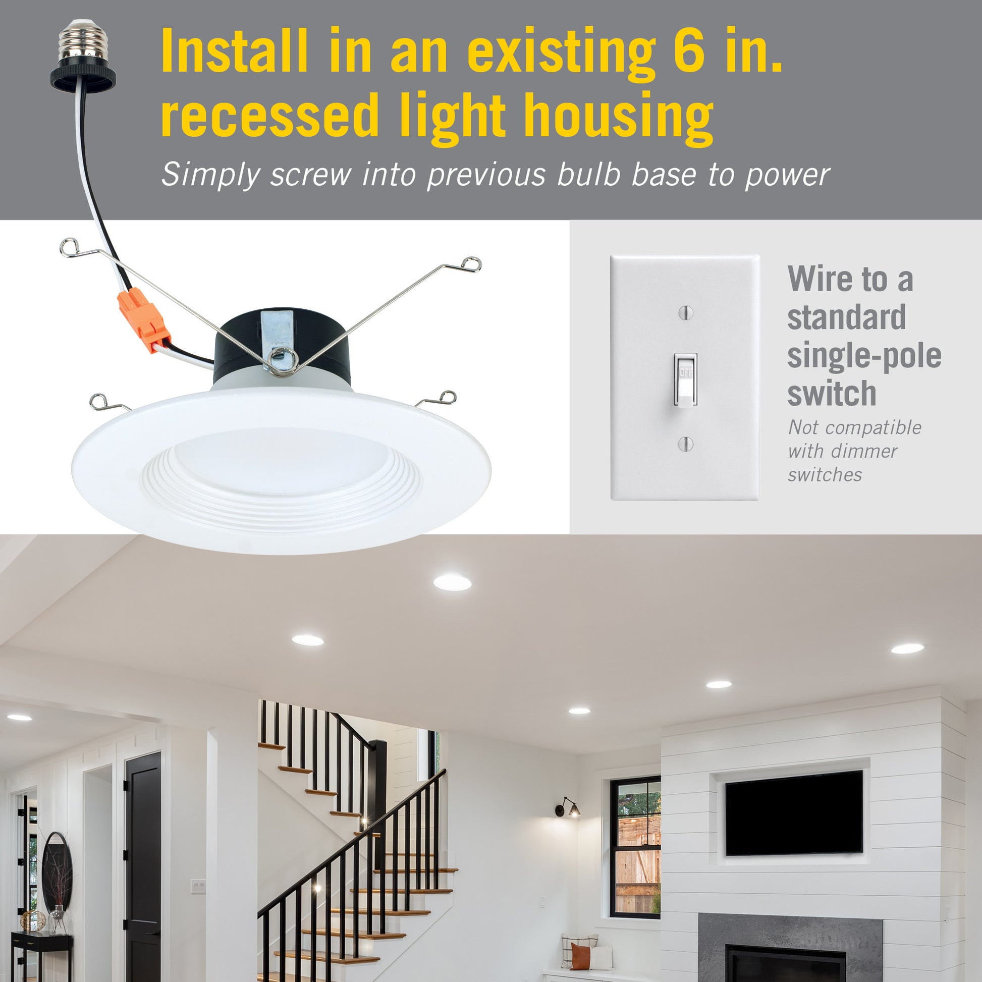 How To Wire Recessed Lighting In Finished Ceiling | Shelly Lighting