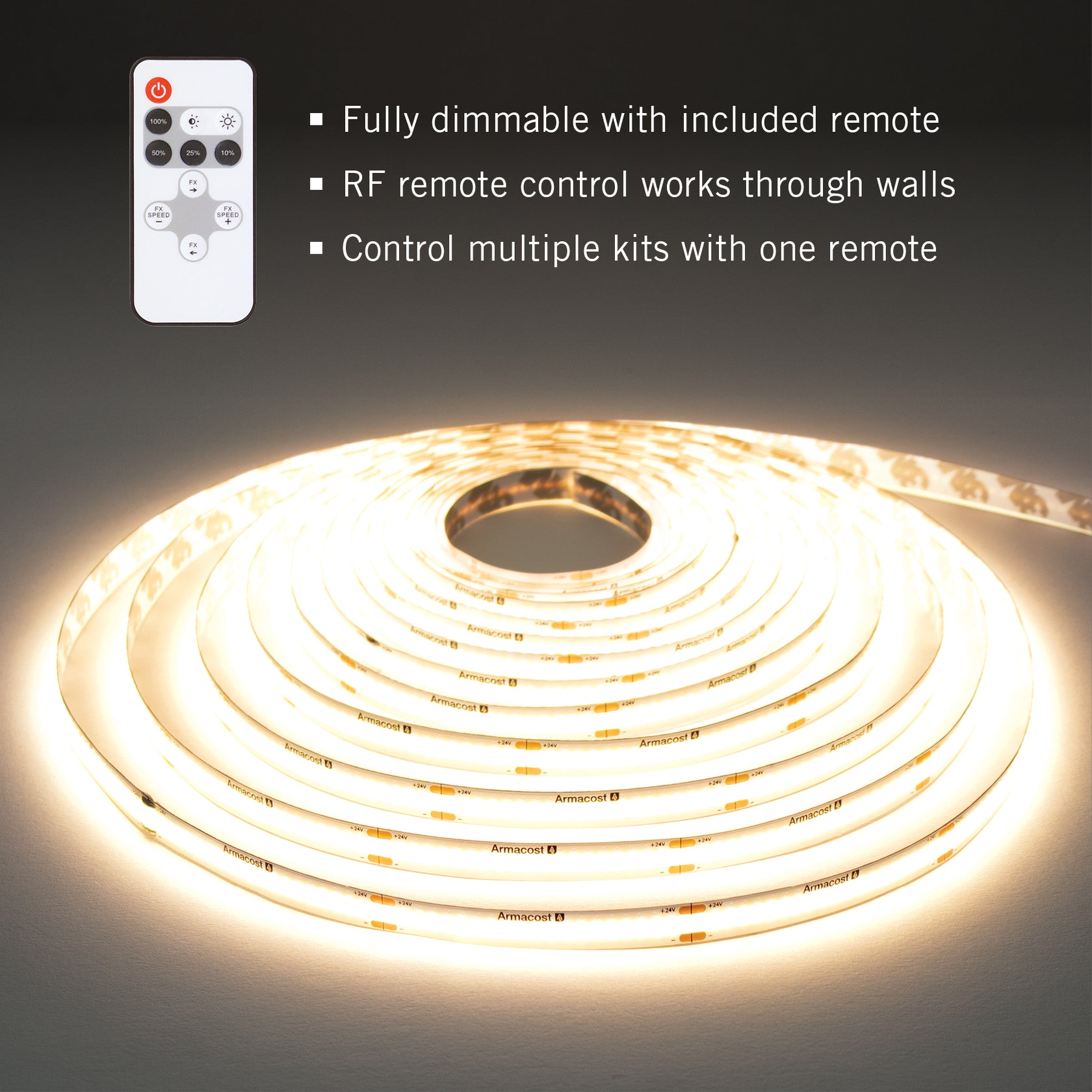 24V Continuous LED Strip Light Kit – Armacost Lighting