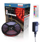 24 Volt RGBPlusW Multicolor Indoor Outdoor LED Strip Light Kit
