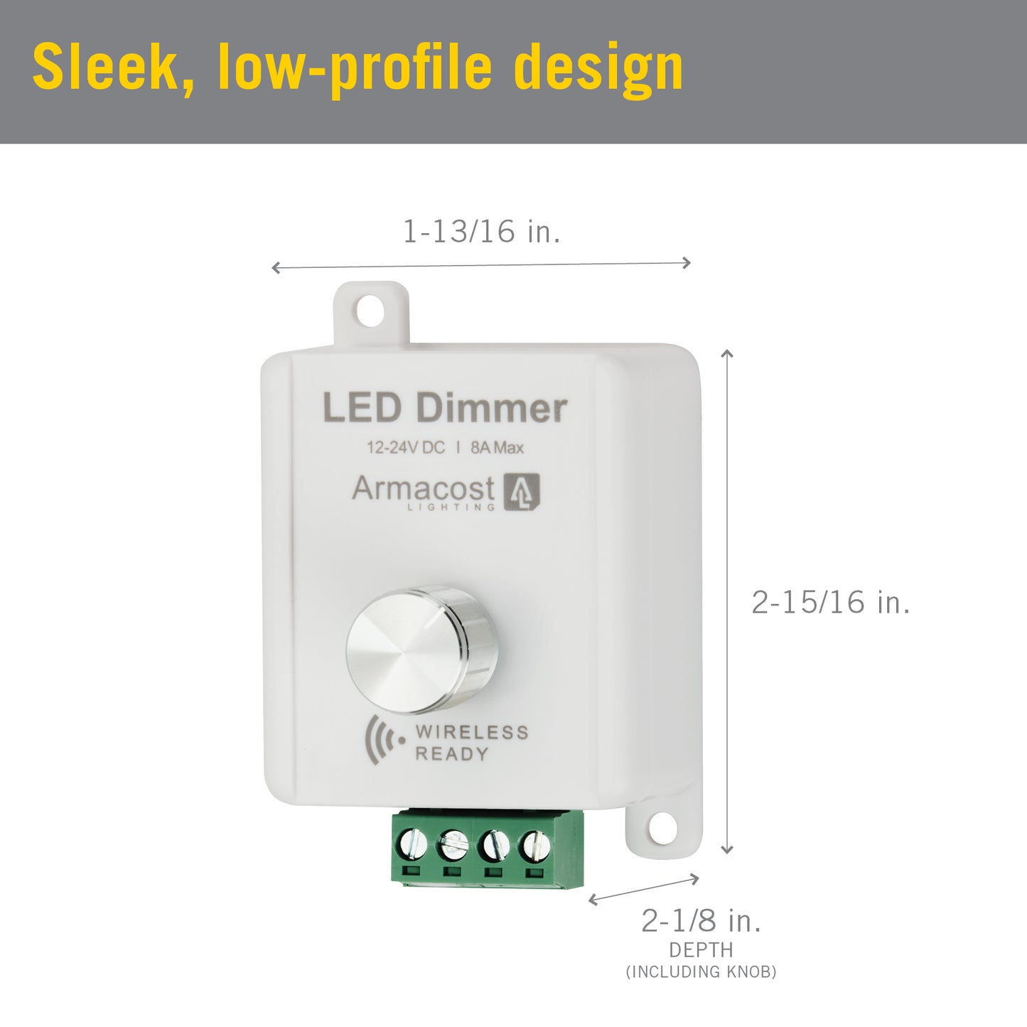 Rotary Knob LED Strip Light Dimmer