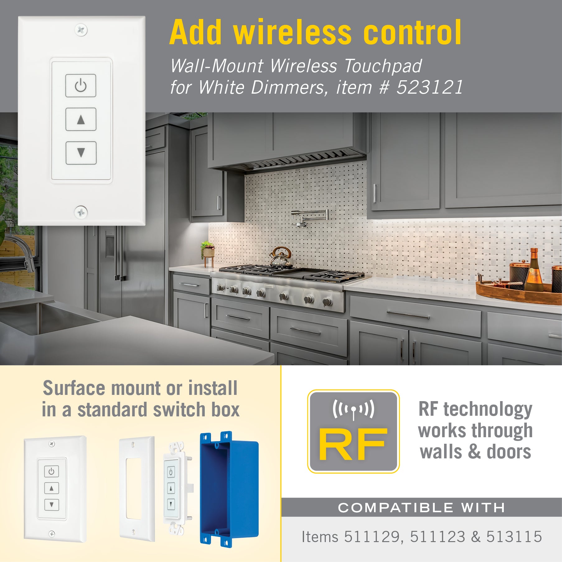 Under cabinet dimmer switch deals