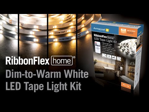 24V White LED Strip Light Tape 120 LED – Armacost Lighting