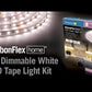 12 Volt AC Dimmable White LED Strip Light Kit