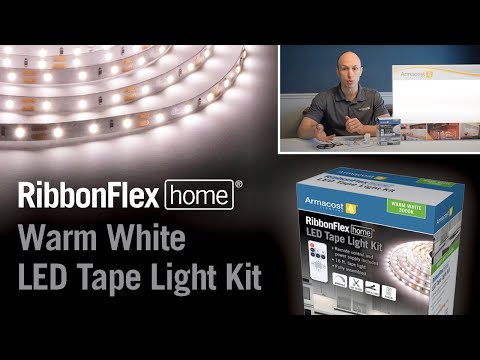 12V White LED Strip Light Tape 60 LEDs/m – Armacost Lighting